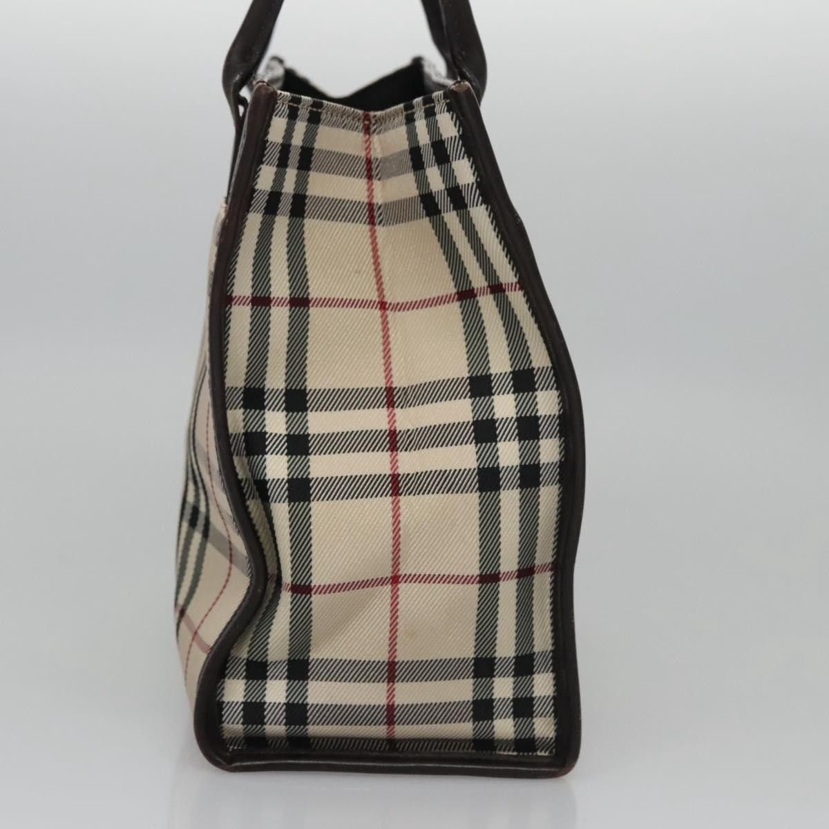 Burberry Burberry Nova Check Tote Canvas and Leather Size ONE SIZE - 4 Thumbnail