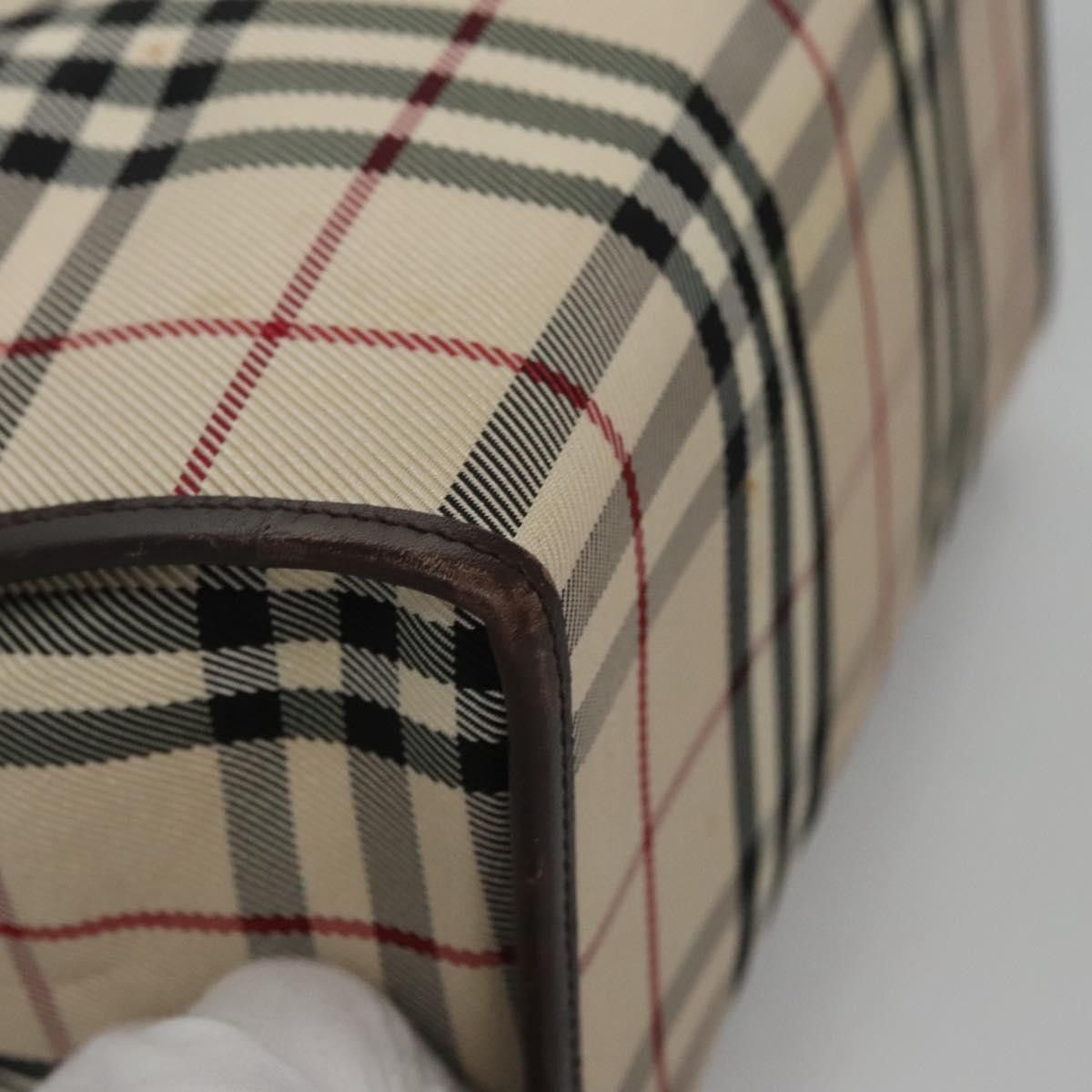 Burberry Burberry Nova Check Tote Canvas and Leather Size ONE SIZE - 11 Thumbnail