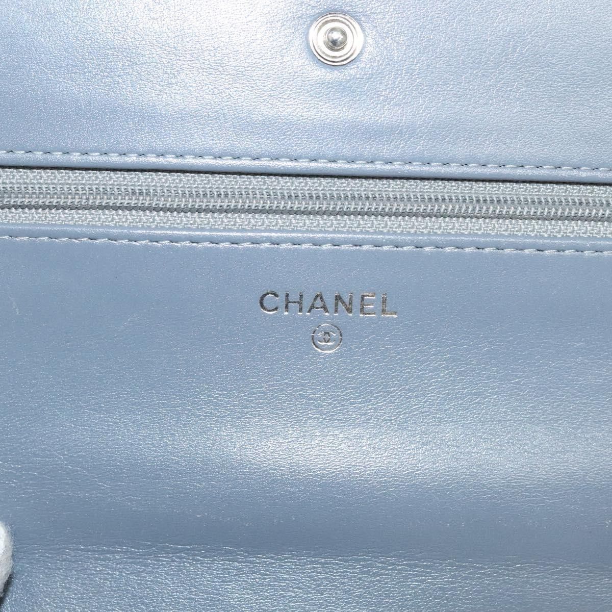 Chanel Chanel Wallet on Chain Camellia Patent Size ONE SIZE - 6 Thumbnail