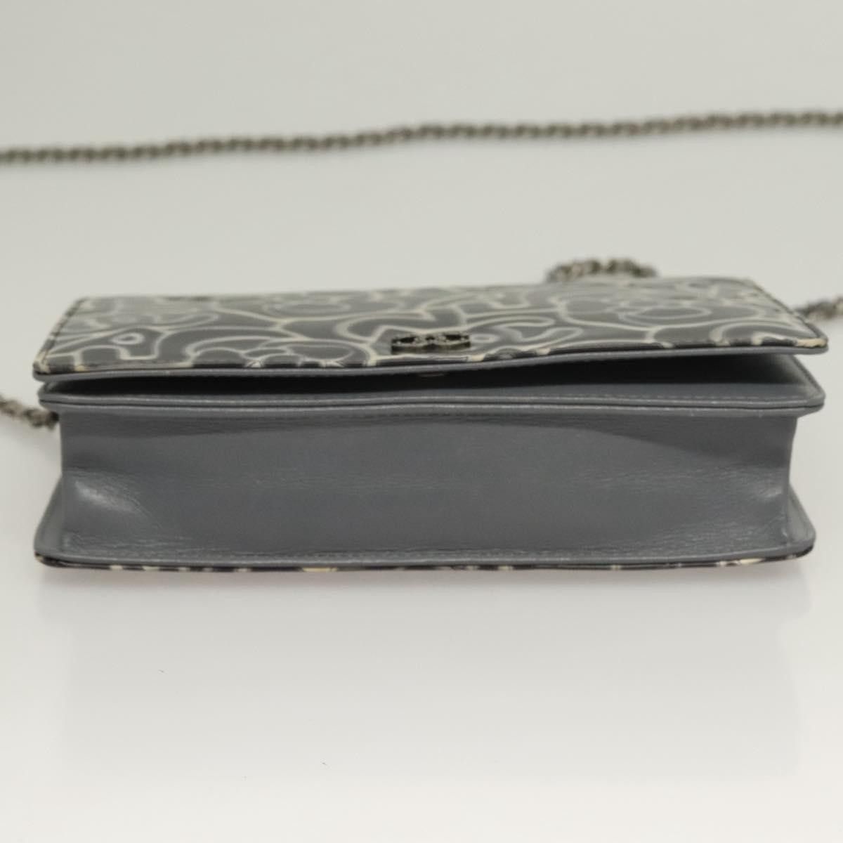 Chanel Chanel Wallet on Chain Camellia Patent Size ONE SIZE - 20 Thumbnail