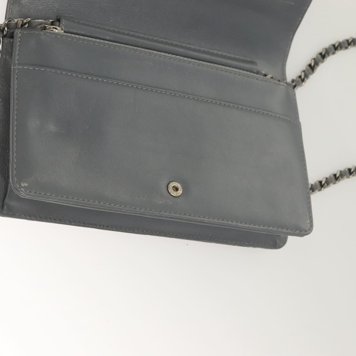 Chanel Chanel Wallet on Chain Camellia Patent Size ONE SIZE - 21 Thumbnail