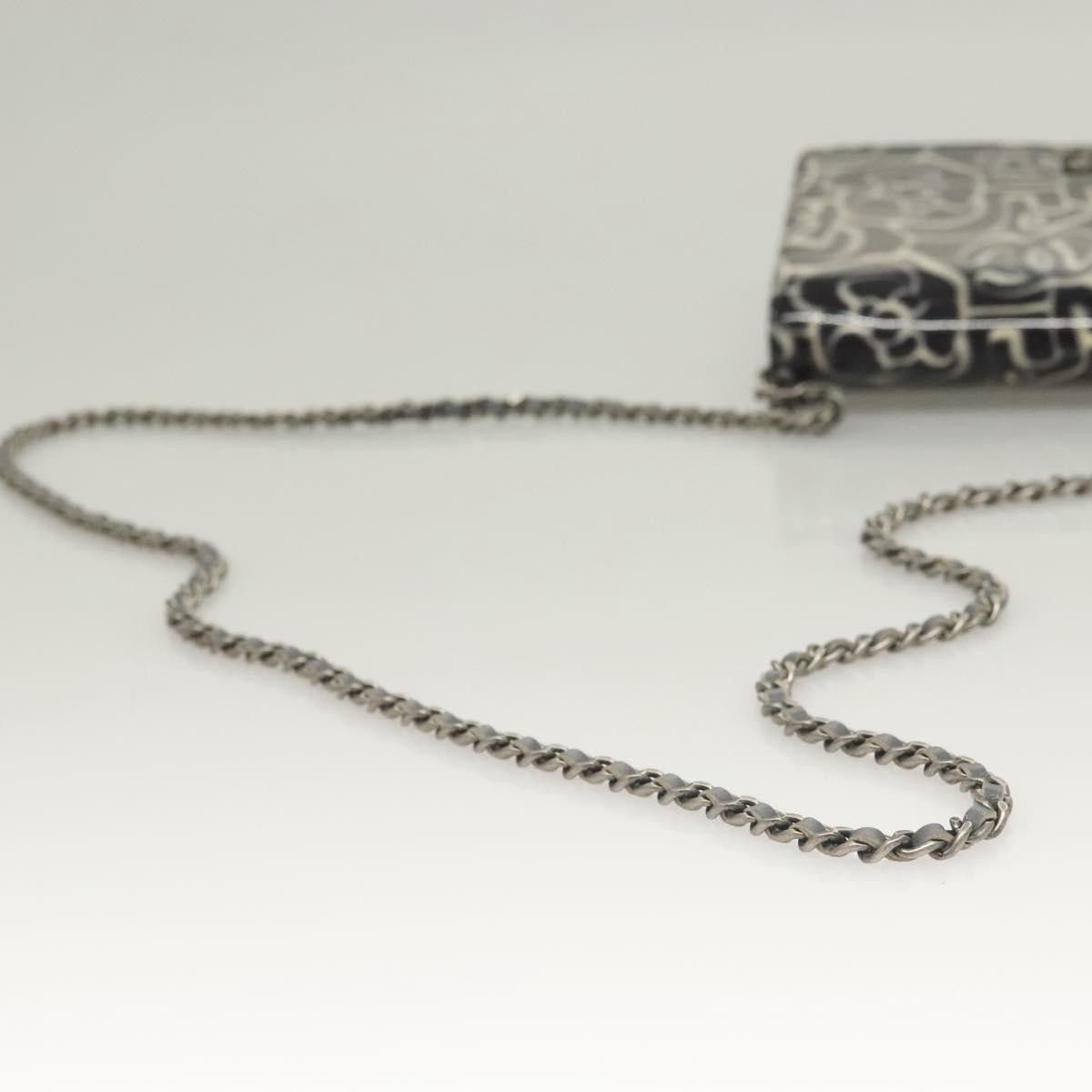 Chanel Chanel Wallet on Chain Camellia Patent Size ONE SIZE - 8 Thumbnail