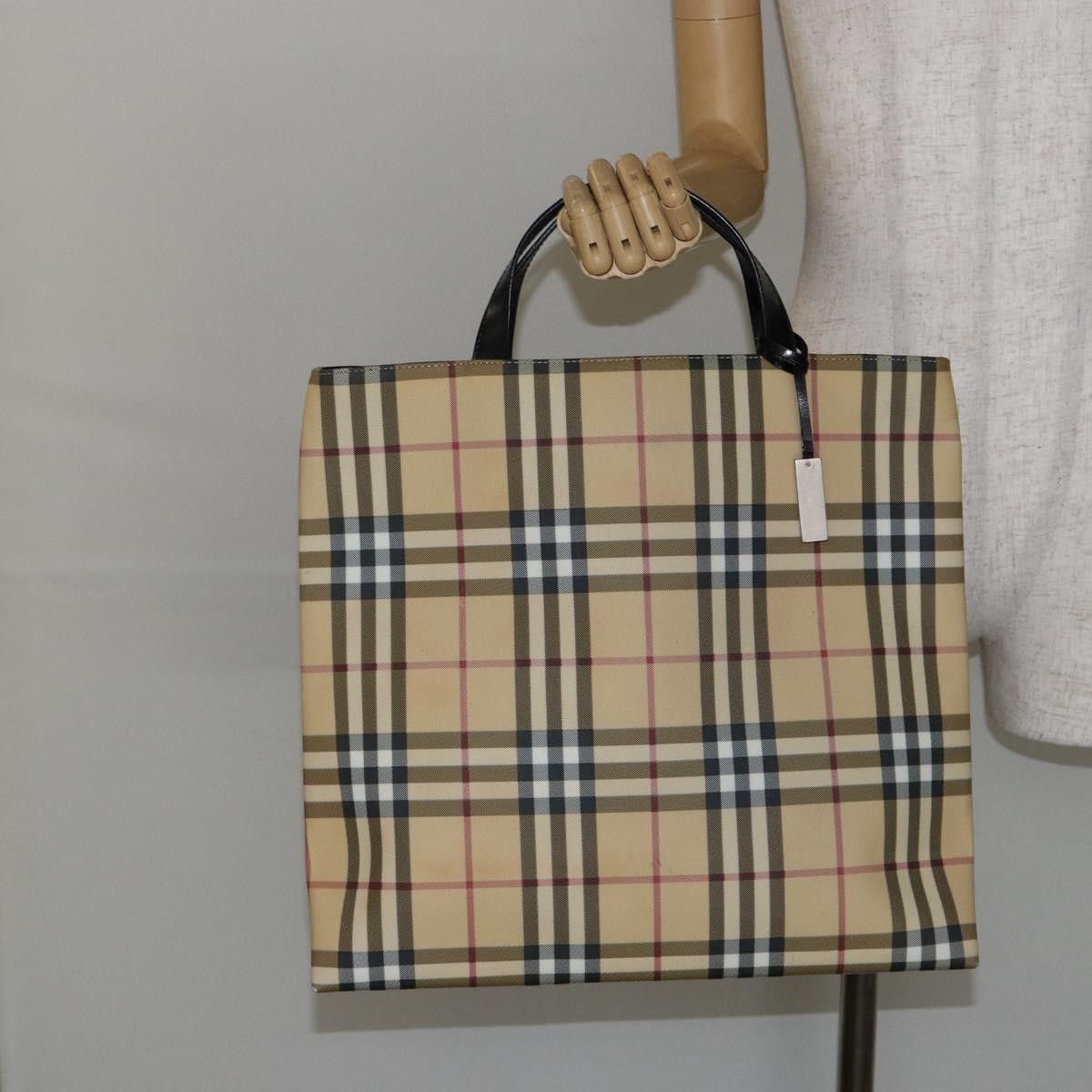 Burberry Burberry Nova Check Tote canvas check pattern Size ONE SIZE - 12 Thumbnail