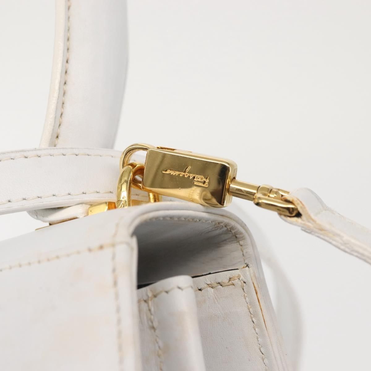Salvatore Ferragamo Salvatore Ferragamo Gancini Convertible Top Handle Bag Leather Size ONE SIZE - 13 Thumbnail