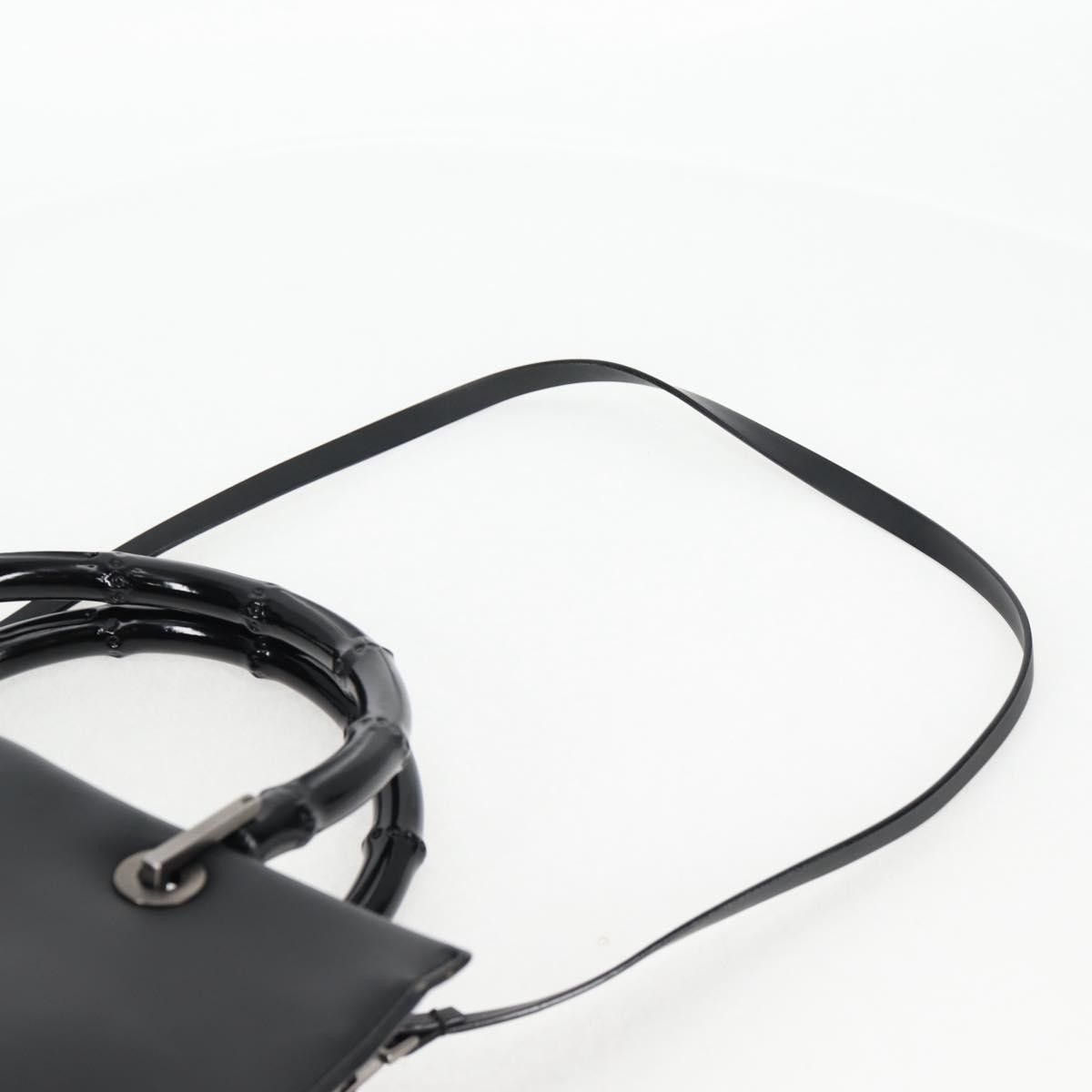 Gucci Gucci Bamboo Top Handle Convertible Tote Leather Size ONE SIZE - 17 Thumbnail