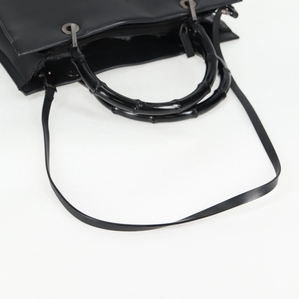 Gucci Gucci Bamboo Top Handle Convertible Tote Leather Size ONE SIZE - 16 Thumbnail