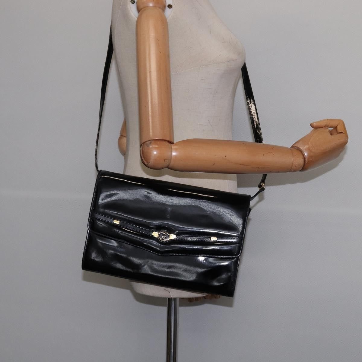Gucci Gucci Vintage Shoulder Bag Enamel Size ONE SIZE - 14 Thumbnail