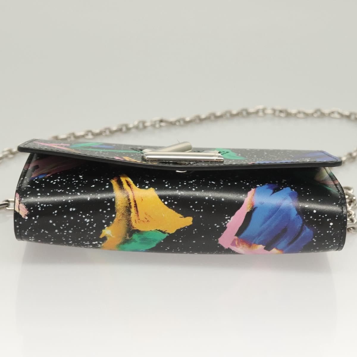 Louis Vuitton Louis Vuitton Twist Chain Wallet Limited Edition Printed Leather Size ONE SIZE - 22 Thumbnail