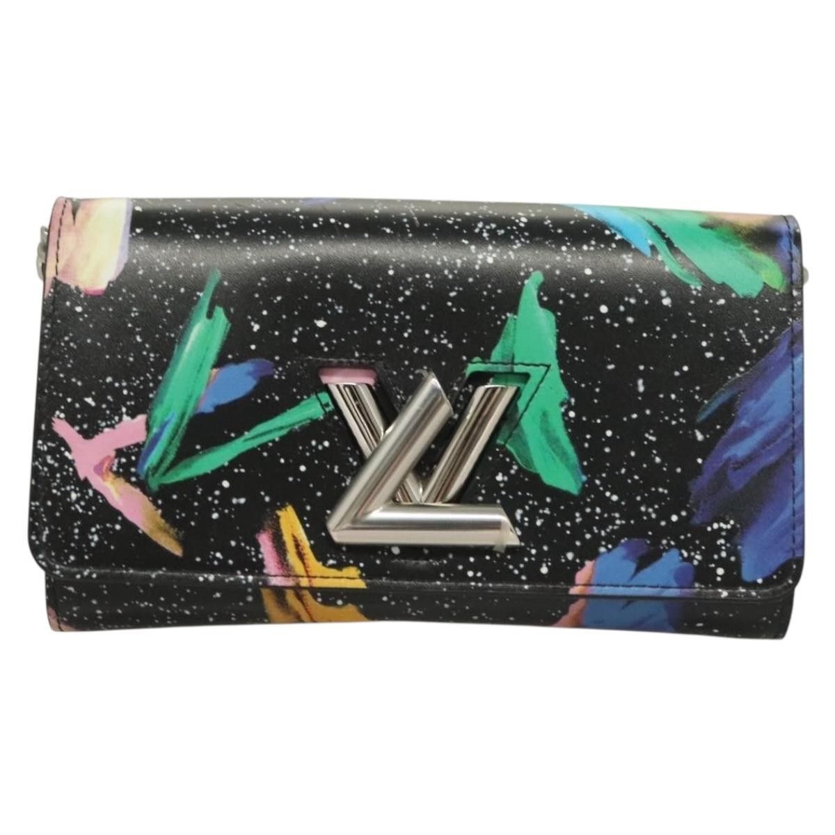Louis Vuitton Louis Vuitton Twist Chain Wallet Limited Edition Printed Leather Size ONE SIZE - 24 Thumbnail