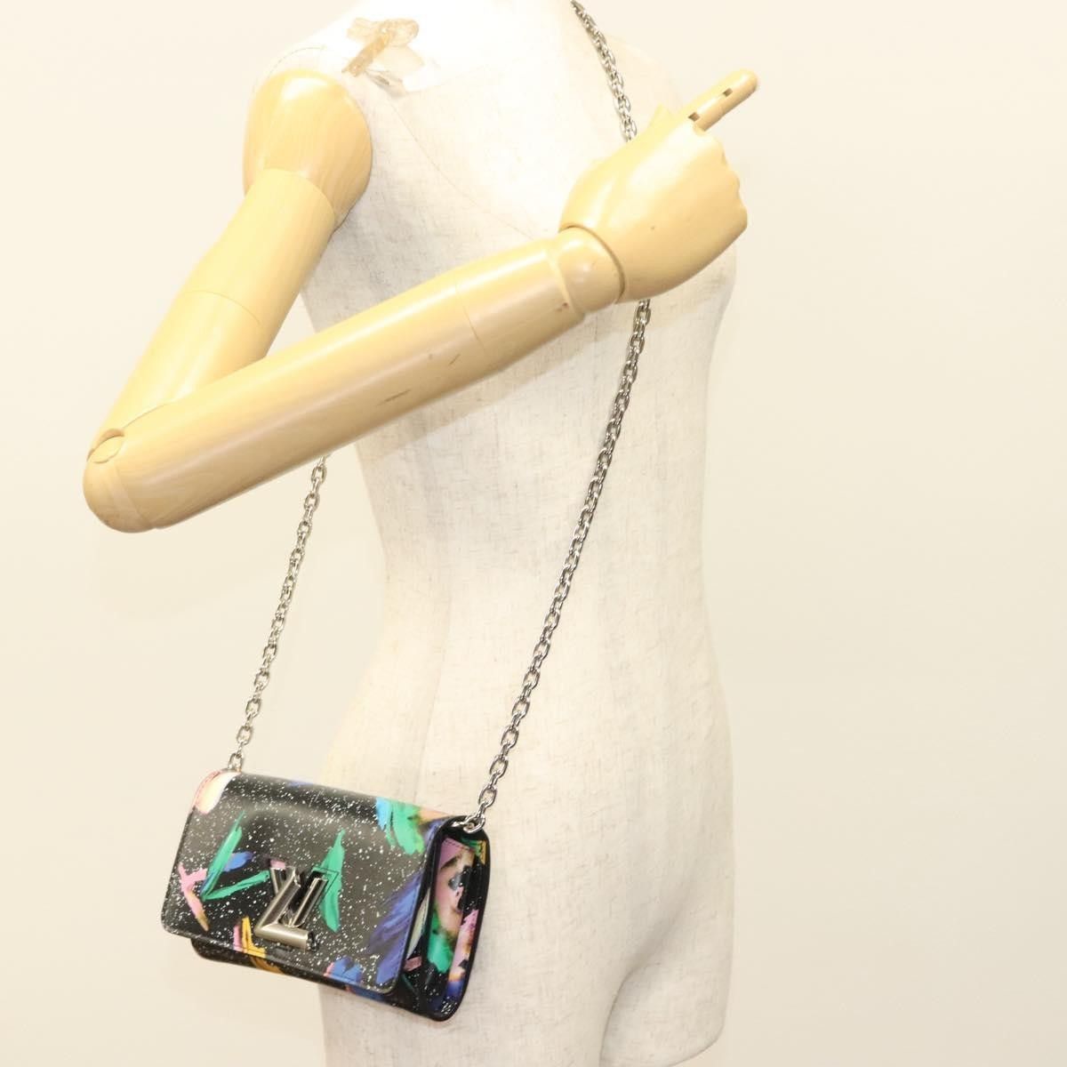 Louis Vuitton Louis Vuitton Twist Chain Wallet Limited Edition Printed Leather Size ONE SIZE - 16 Thumbnail