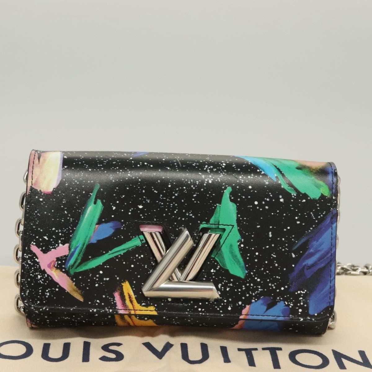 Louis Vuitton Louis Vuitton Twist Chain Wallet Limited Edition Printed Leather Size ONE SIZE - 15 Thumbnail