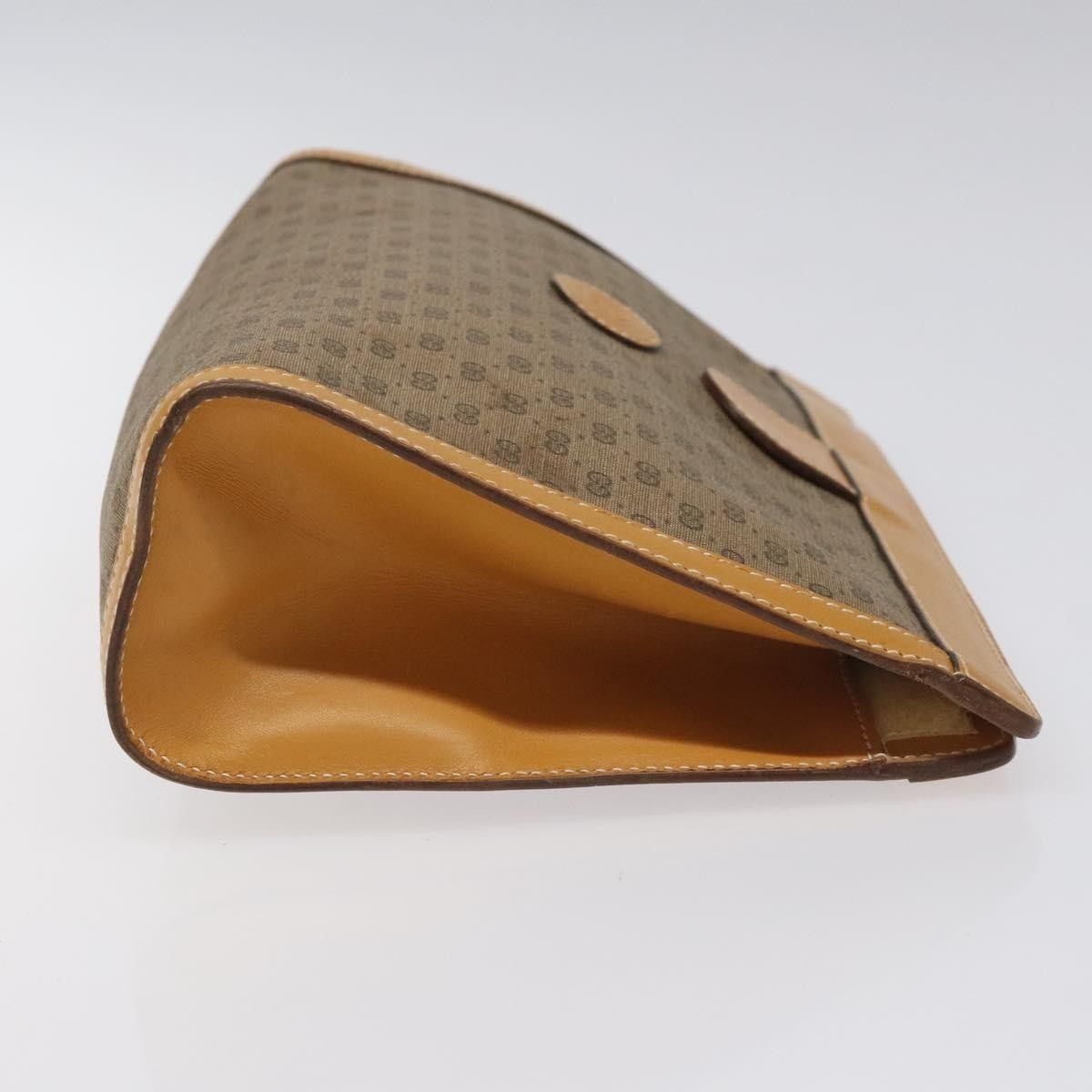 Gucci Gucci Micro GG canvas clutch bag Canvas Size ONE SIZE - 3 Thumbnail