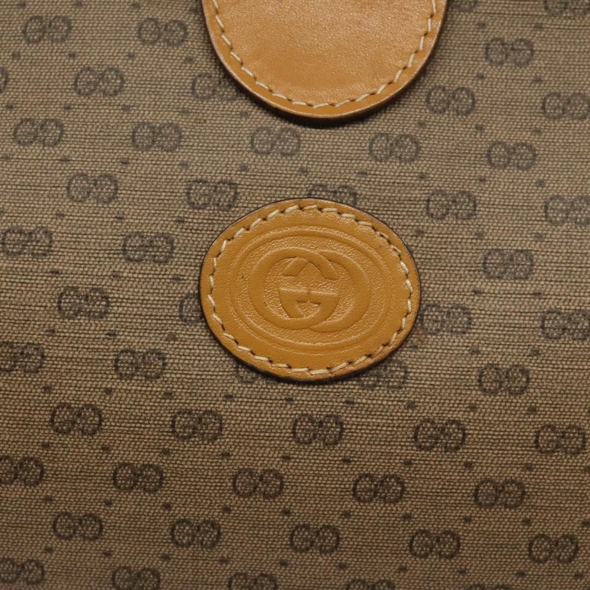 Gucci Gucci Micro GG canvas clutch bag Canvas Size ONE SIZE - 15 Thumbnail