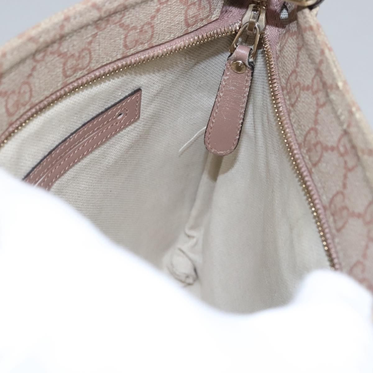 Gucci Gucci Front Zip Flat Messenger Bag GG Coated Canvas Size ONE SIZE - 21 Thumbnail