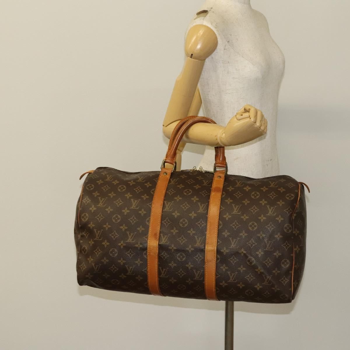Louis Vuitton Louis Vuitton Keepall Bag Monogram Canvas Size ONE SIZE - 22 Thumbnail