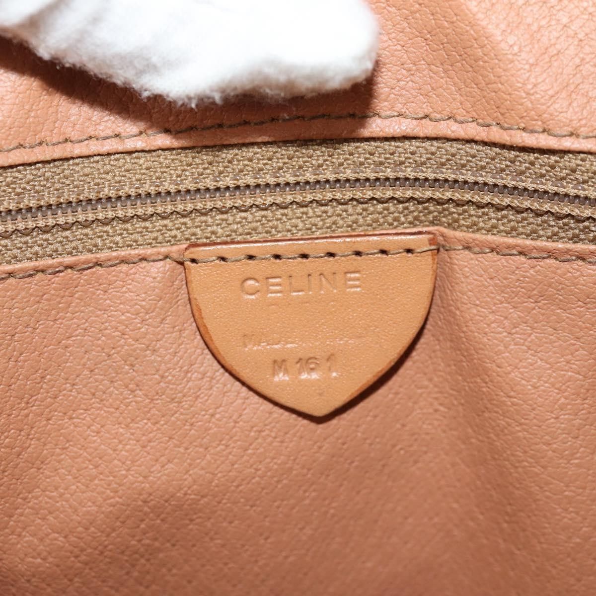 Celine Celine Vintage Drawstring Flap Backpack Macadam Coated Canvas Size ONE SIZE - 6 Thumbnail