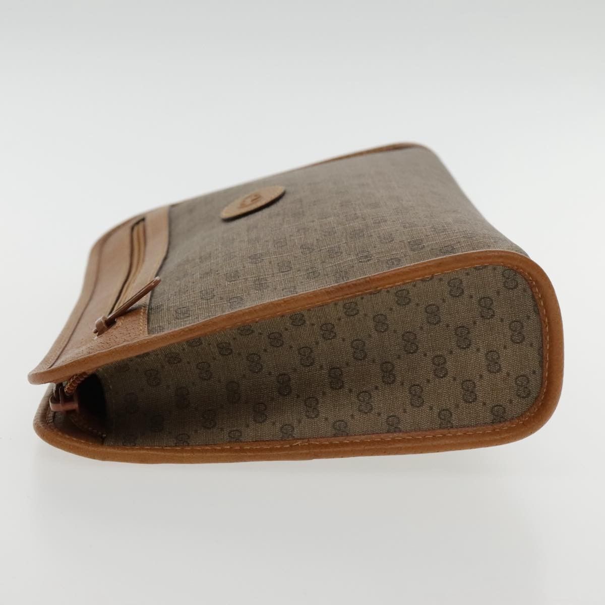 Gucci Gucci Micro GG canvas clutch bag Canvas Size ONE SIZE - 3 Thumbnail