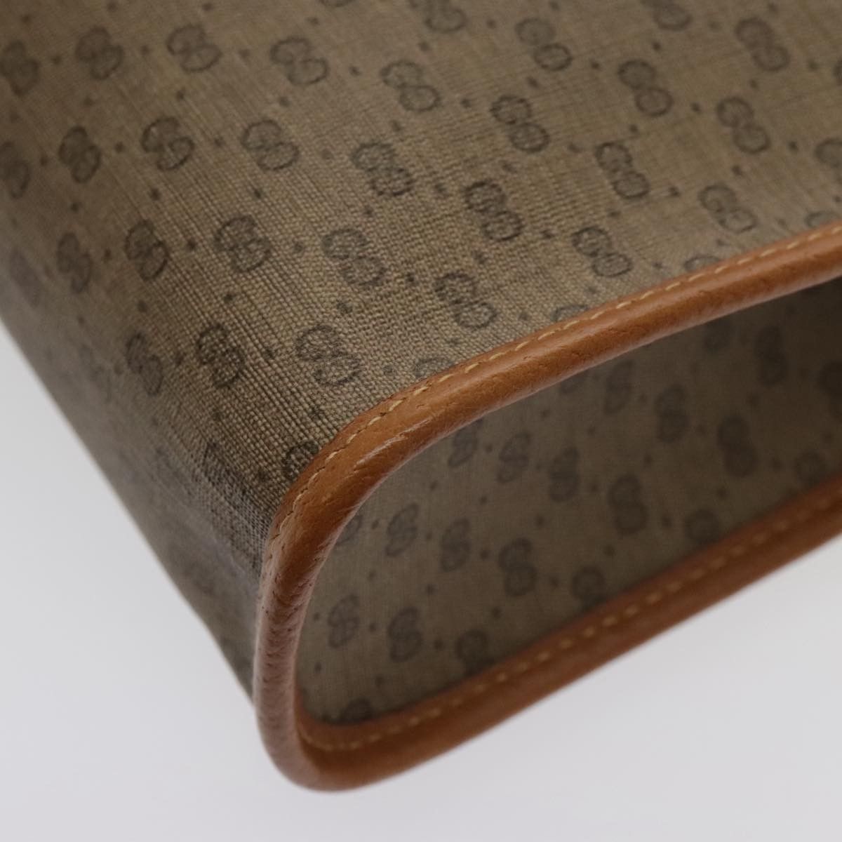 Gucci Gucci Micro GG canvas clutch bag Canvas Size ONE SIZE - 9 Thumbnail