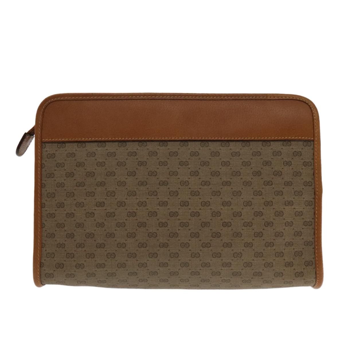 Gucci Gucci Micro GG canvas clutch bag Canvas Size ONE SIZE - 2 Thumbnail