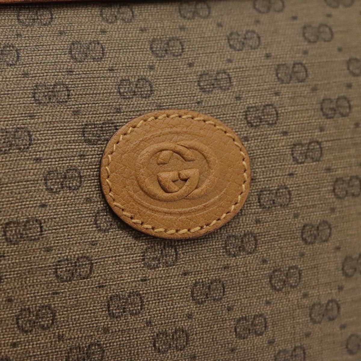 Gucci Gucci Micro GG canvas clutch bag Canvas Size ONE SIZE - 18 Thumbnail
