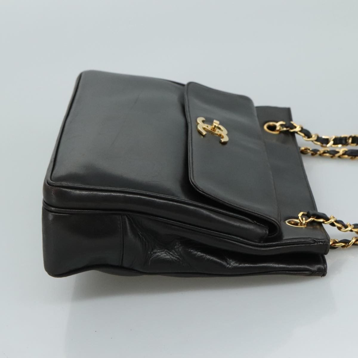 Chanel Chanel Vintage Front Pocket Tote Leather Size ONE SIZE - 3 Thumbnail