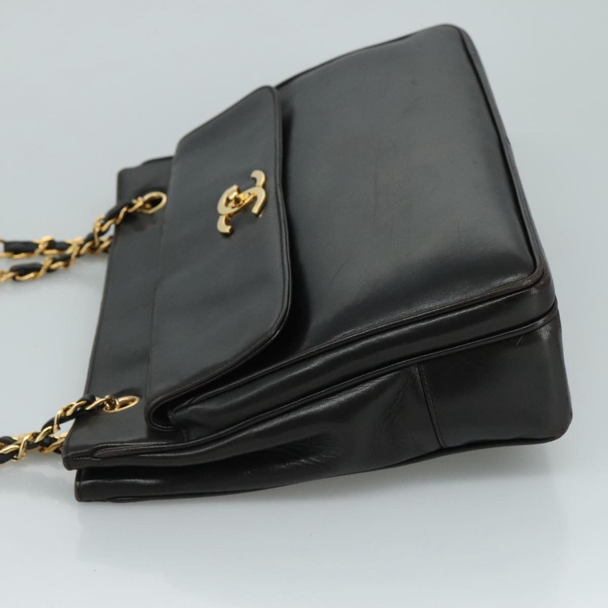 Chanel Chanel Vintage Front Pocket Tote Leather Size ONE SIZE - 4 Thumbnail