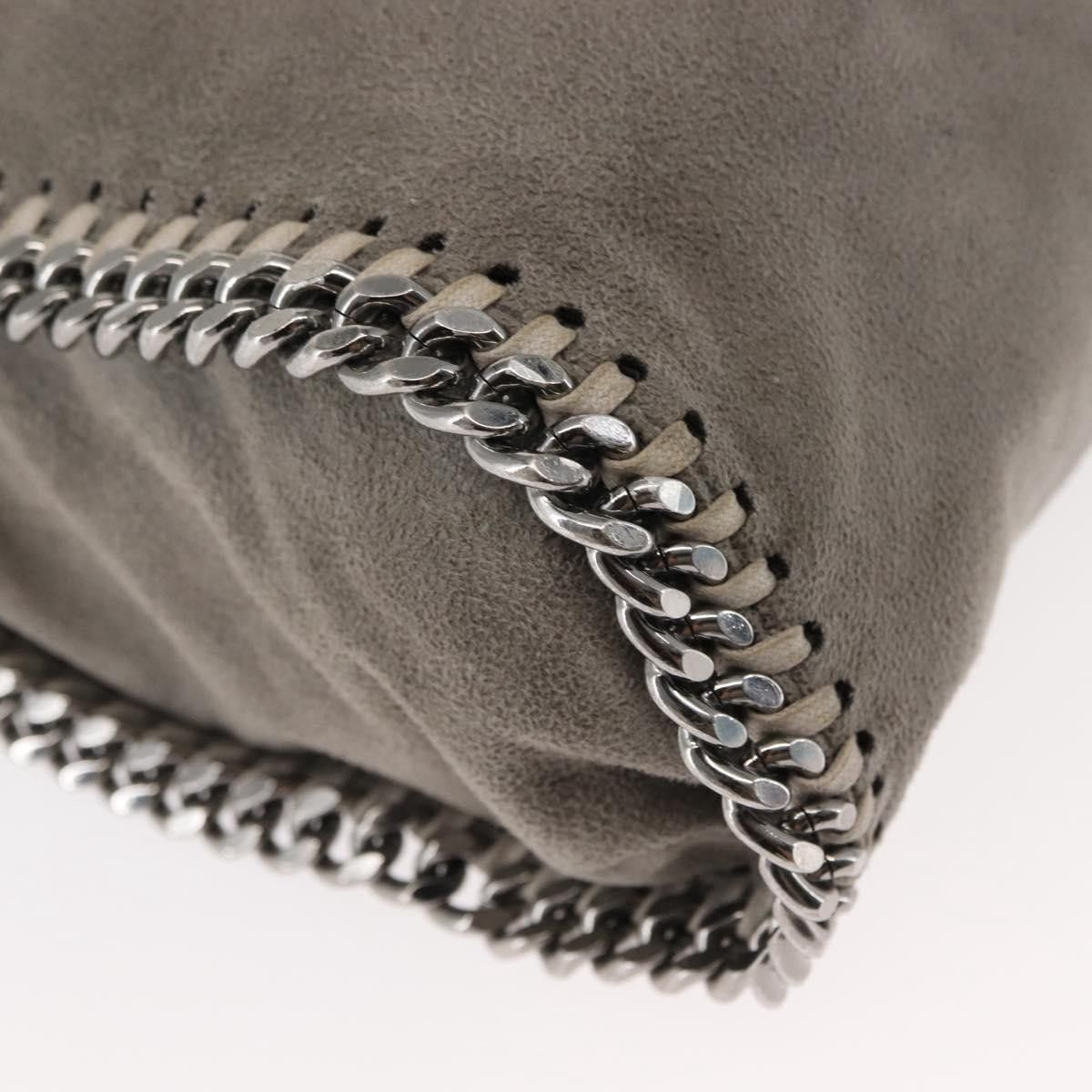 Stella McCartney Stella McCartney Falabella Fold Over Crossbody Bag Suede Size ONE SIZE - 15 Thumbnail