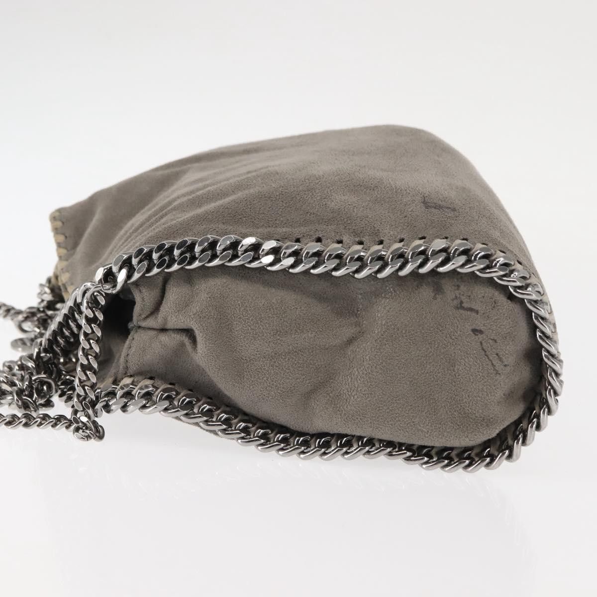 Stella McCartney Stella McCartney Falabella Fold Over Crossbody Bag Suede Size ONE SIZE - 4 Thumbnail