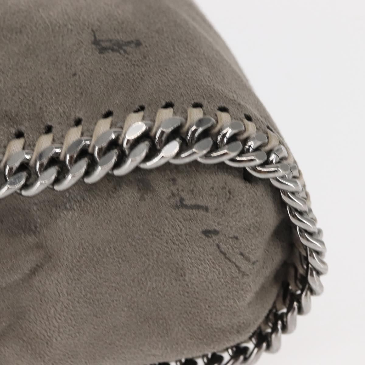 Stella McCartney Stella McCartney Falabella Fold Over Crossbody Bag Suede Size ONE SIZE - 12 Thumbnail