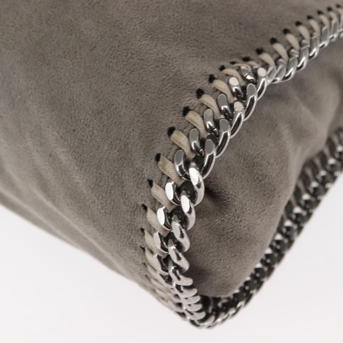Stella McCartney Stella McCartney Falabella Fold Over Crossbody Bag Suede Size ONE SIZE - 9 Thumbnail
