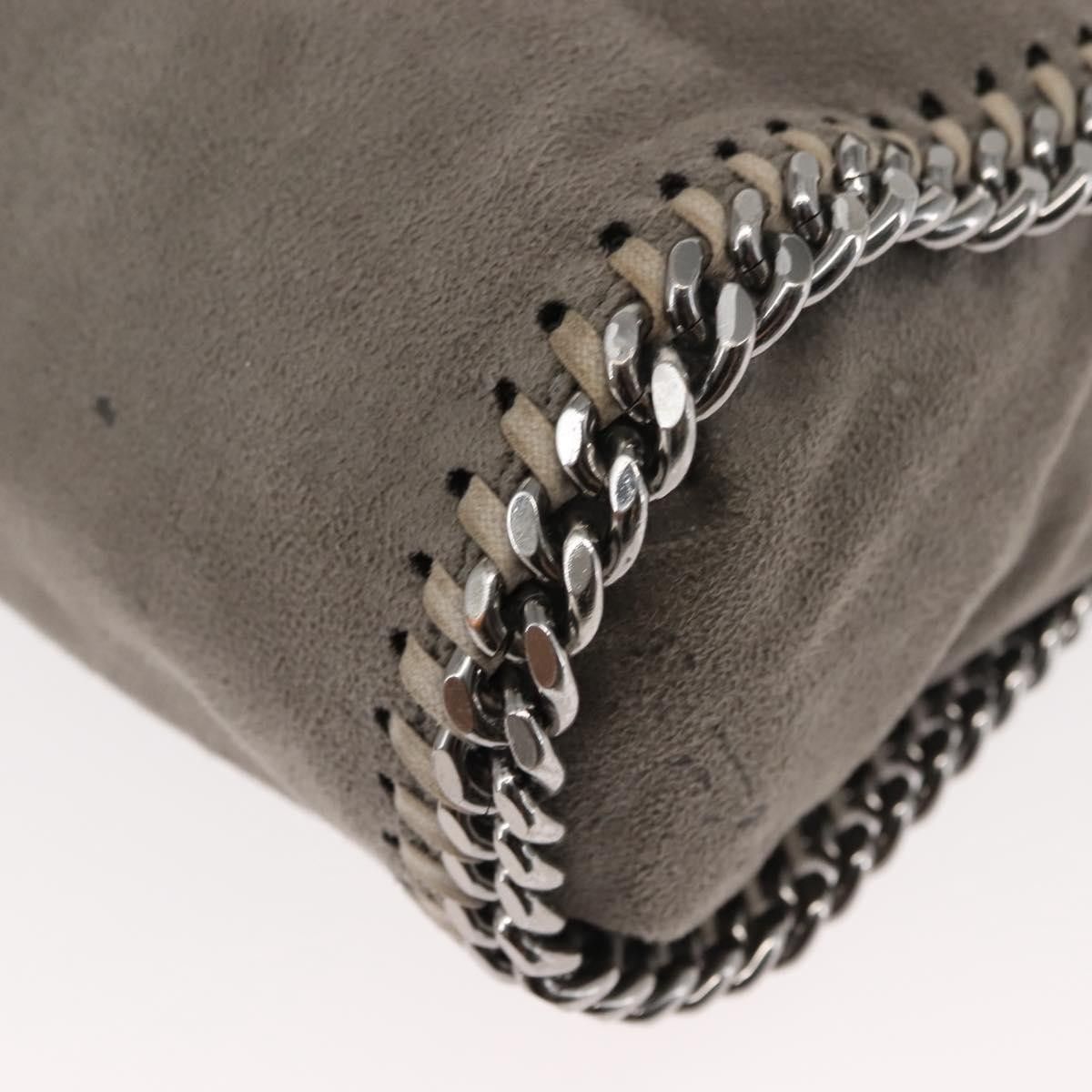 Stella McCartney Stella McCartney Falabella Fold Over Crossbody Bag Suede Size ONE SIZE - 11 Thumbnail