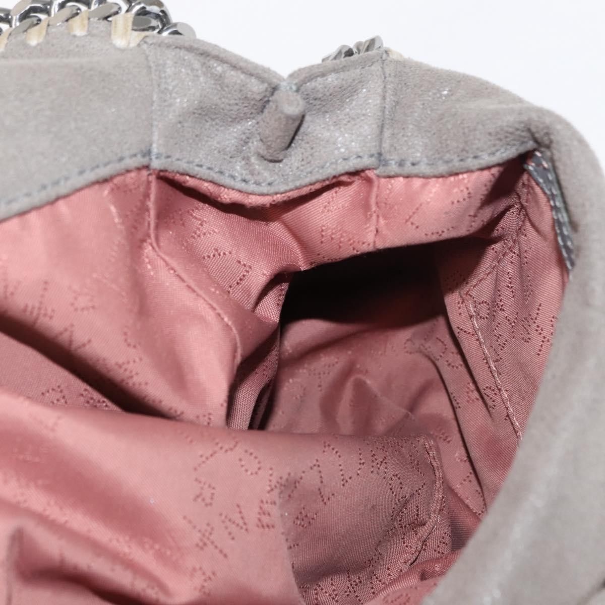 Stella McCartney Stella McCartney Falabella Fold Over Crossbody Bag Suede Size ONE SIZE - 23 Thumbnail