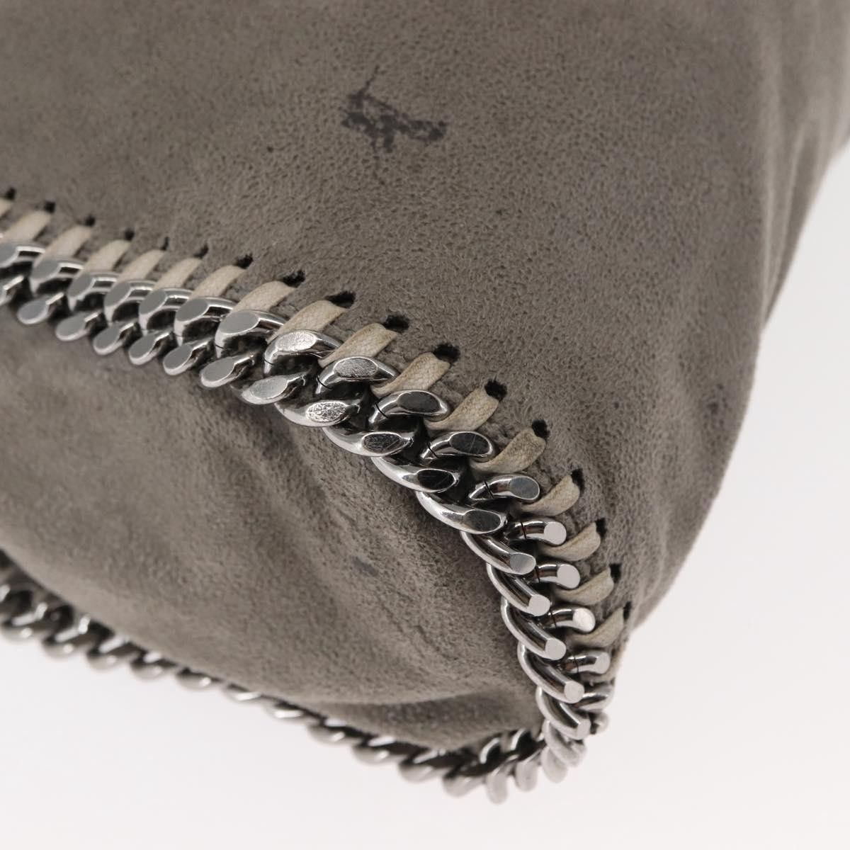 Stella McCartney Stella McCartney Falabella Fold Over Crossbody Bag Suede Size ONE SIZE - 10 Thumbnail