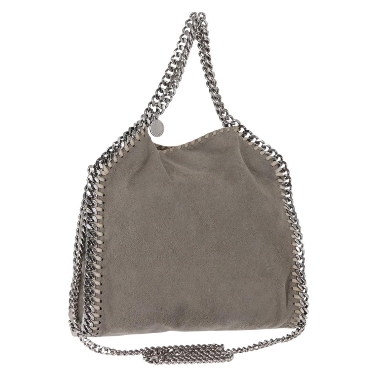 Stella McCartney Stella McCartney Falabella Fold Over Crossbody Bag Suede Size ONE SIZE - 18 Thumbnail
