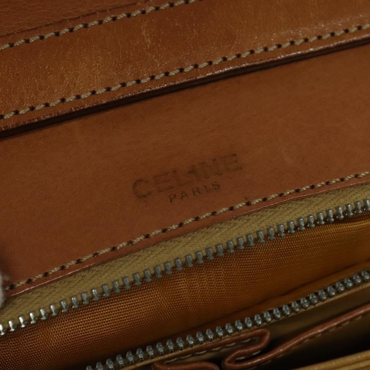 Celine Celine Vintage Macadam Shoulder Bag Canvas and Leather Size ONE SIZE - 6 Thumbnail