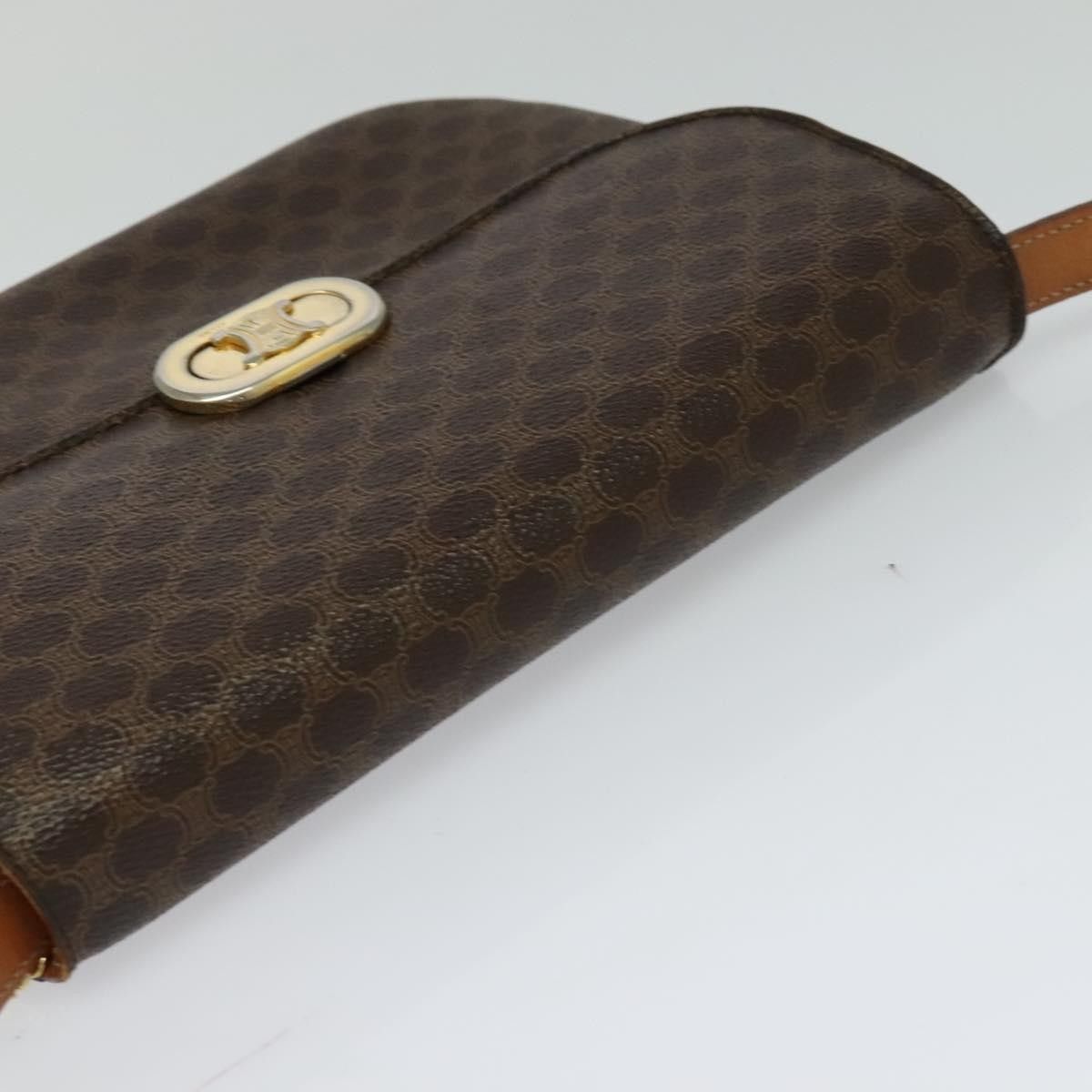 Celine Celine Vintage Macadam Shoulder Bag Canvas and Leather Size ONE SIZE - 16 Thumbnail