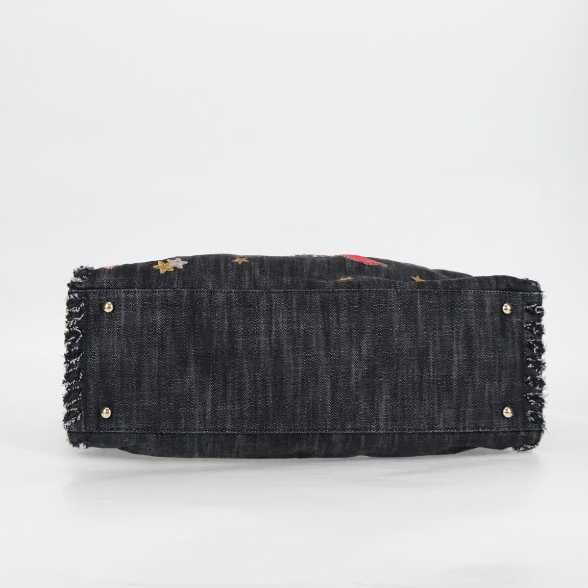 Chanel Chanel Night Flight Tote Embroidered Denim Size ONE SIZE - 22 Thumbnail