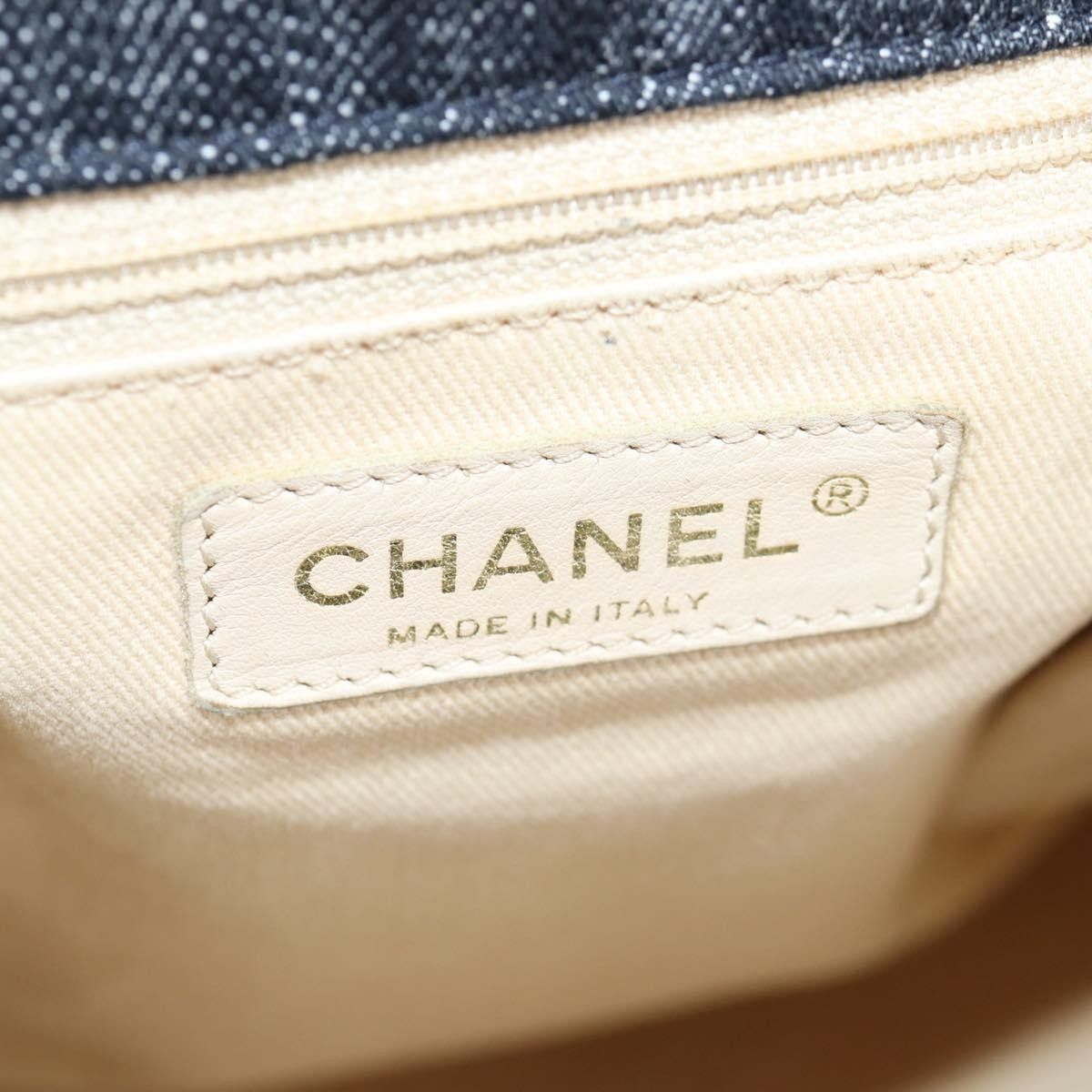 Chanel Chanel Night Flight Tote Embroidered Denim Size ONE SIZE - 6 Thumbnail