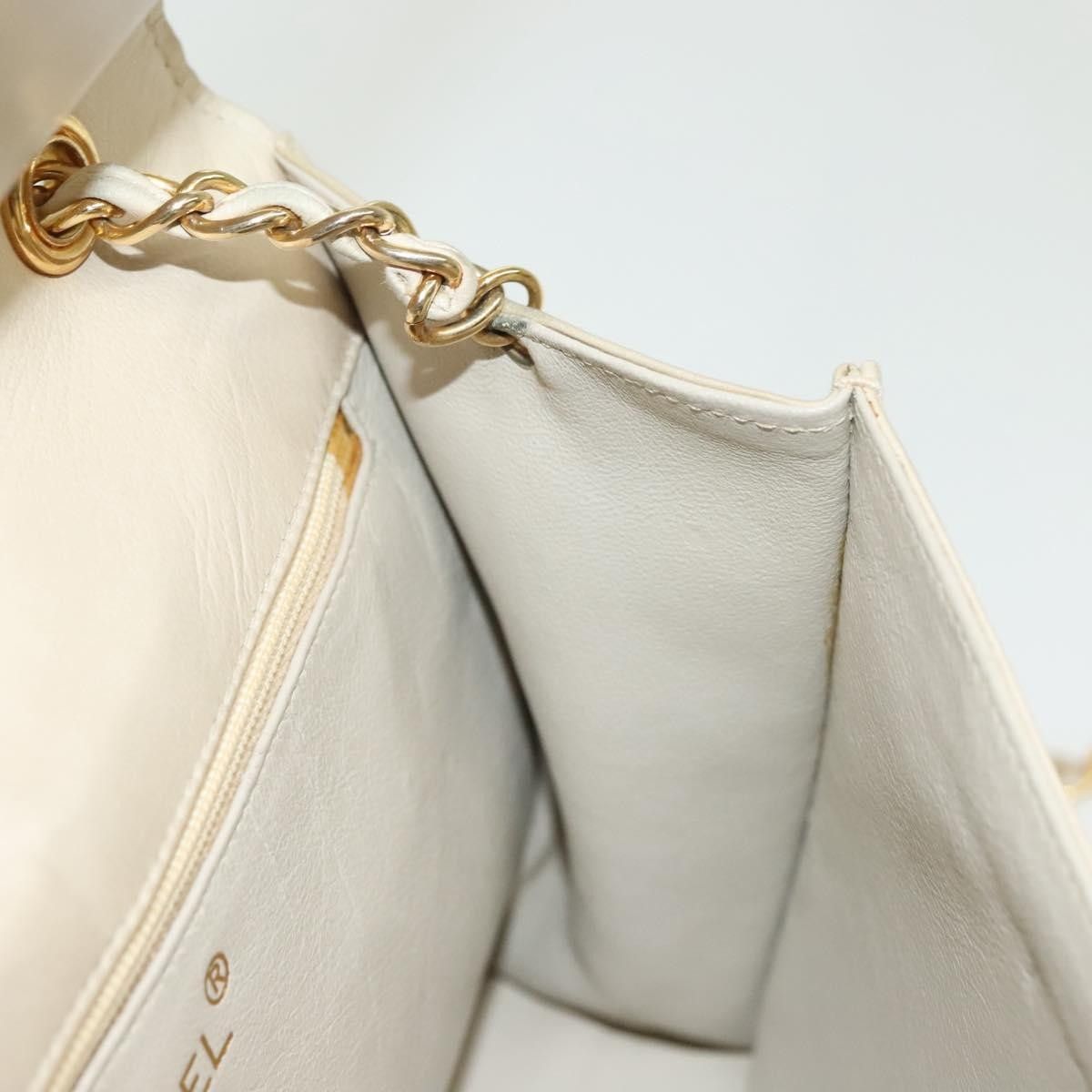 Chanel Chanel Vintage CC Full Flap Bag Quilted Lambskin Size ONE SIZE - 20 Thumbnail