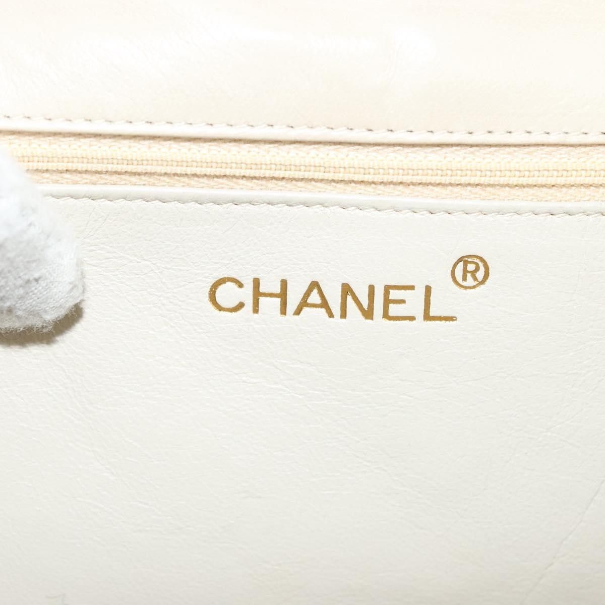 Chanel Chanel Vintage CC Full Flap Bag Quilted Lambskin Size ONE SIZE - 6 Thumbnail