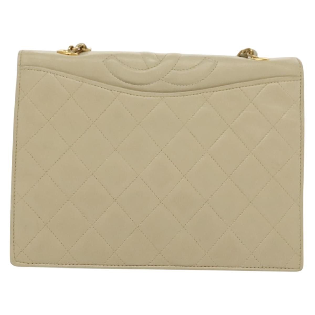 Chanel Chanel Vintage CC Full Flap Bag Quilted Lambskin Size ONE SIZE - 10 Thumbnail