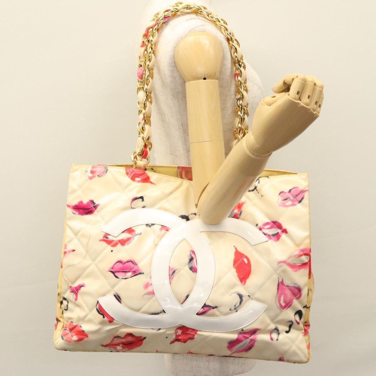 Chanel Chanel Vintage CC Chain Tote Printed patent leather Size ONE SIZE - 15 Thumbnail