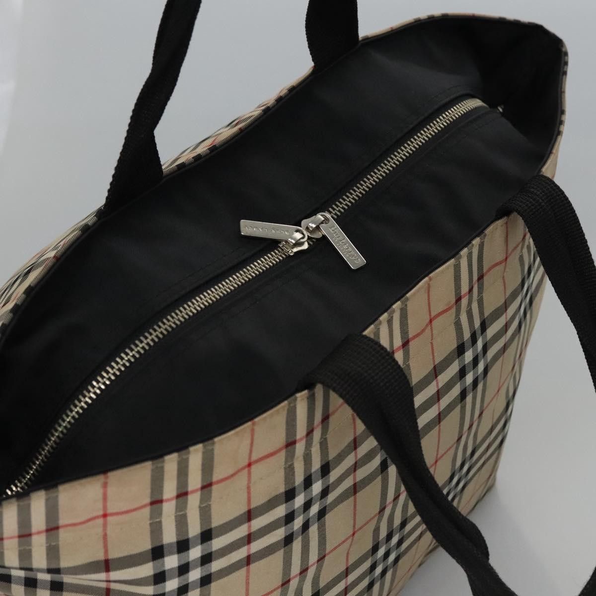 Burberry Burberry Nova Check Tote Nylon Size ONE SIZE - 14 Thumbnail