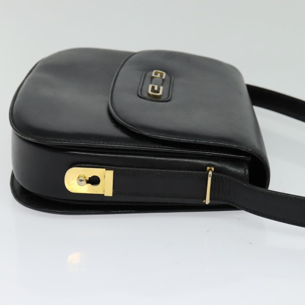 Gucci Gucci Vintage double G logo shoulder bag Leather Size ONE SIZE - 4 Thumbnail