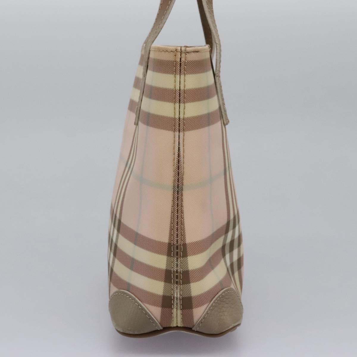 Burberry Burberry Nova Check Tote Canvas and Leather Size ONE SIZE - 4 Thumbnail
