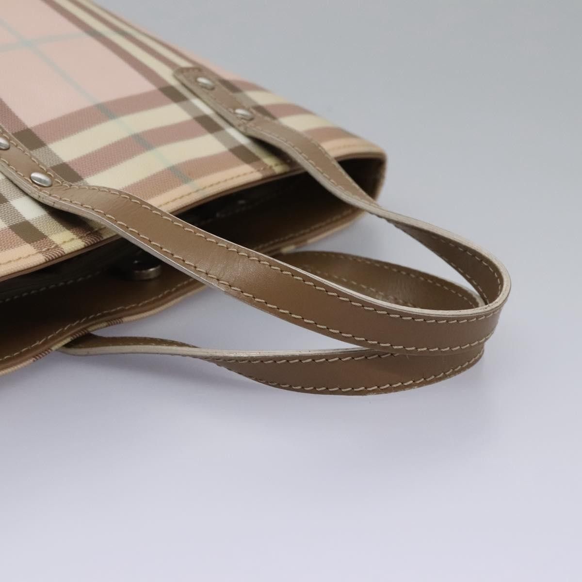 Burberry Burberry Nova Check Tote Canvas and Leather Size ONE SIZE - 14 Thumbnail