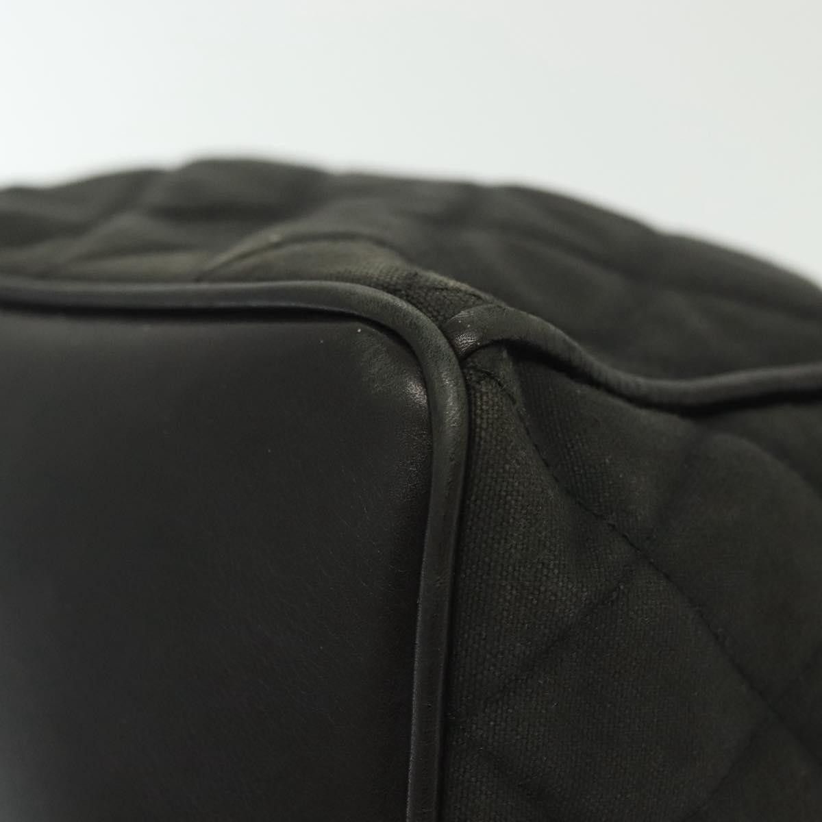 Chanel Chanel Vintage Drawstring Chain Bucket Bag Quilted Canvas Size ONE SIZE - 12 Thumbnail