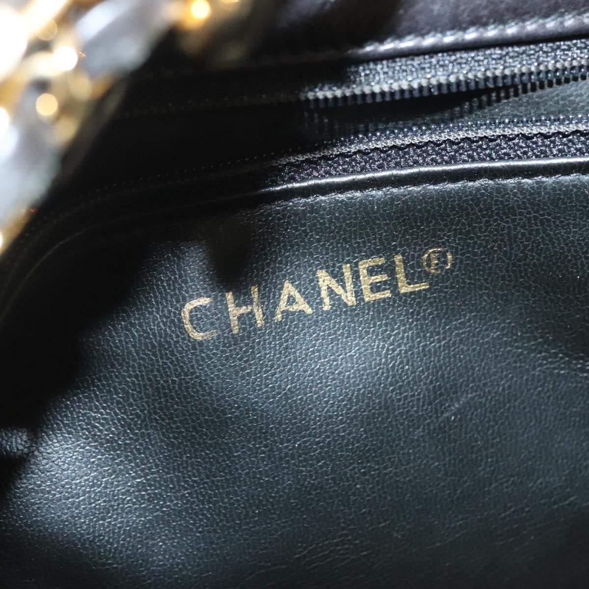 Chanel Chanel Vintage Drawstring Chain Bucket Bag Quilted Canvas Size ONE SIZE - 6 Thumbnail