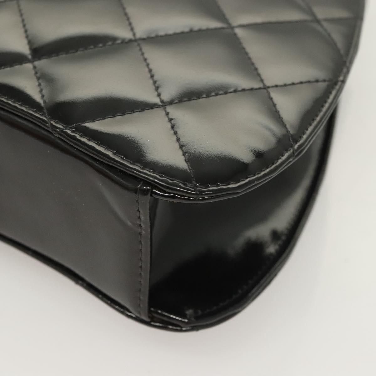 Chanel Chanel Vintage ID Bracelet Flap Bag Quilted Patent Size ONE SIZE - 11 Thumbnail