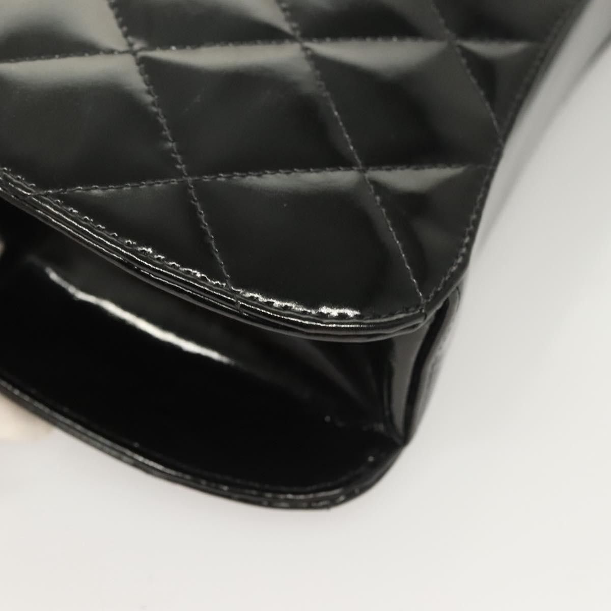 Chanel Chanel Vintage ID Bracelet Flap Bag Quilted Patent Size ONE SIZE - 12 Thumbnail